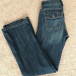 Banana Republic petites bootcut jeans size 25/0P